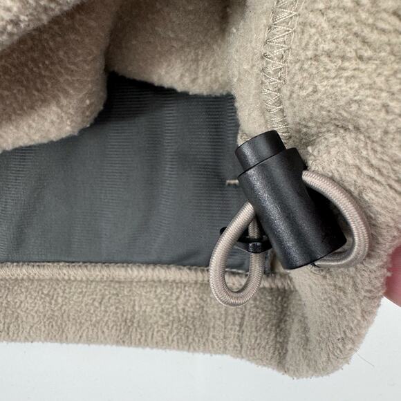 Columbia Tan Steens Mountain Zip Up Fleece Jacket Mens XL Collared Adjustable - Picture 11 of 11